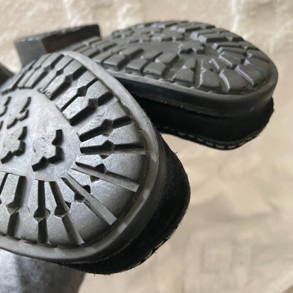 Men's Allen Edmonds Fiesole Loafers Black Suede Made in Italy 10 D - Picture 12 of 16